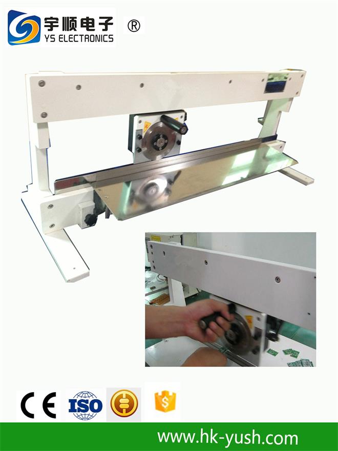 Four Depaneling Speeds PCB Separator Machine With Circular And Linear Blades