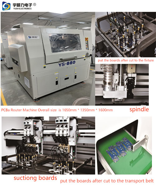 Aluminum Pre-scored PCB Singulation Machine 0.3mm