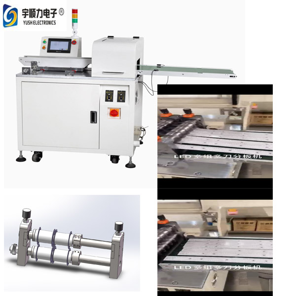 Our component height near to V-groove is 15 mm PCB de-panelling machine
