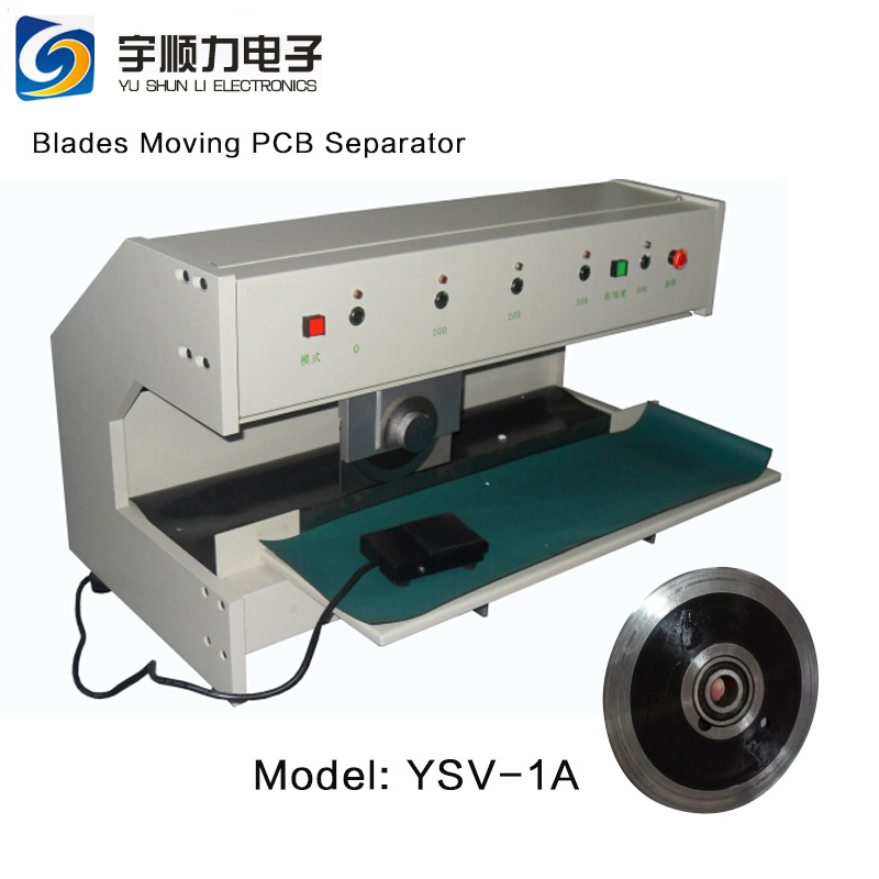 Our component height near to V-groove is 15 mm Pcb Cutting Machine
