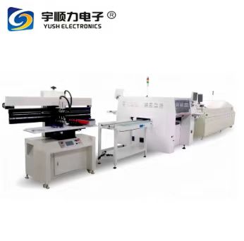 High Speed Semi Auto SMT PCB Assembly Production Line Can Satisfy Batch Of PCB Assembly.