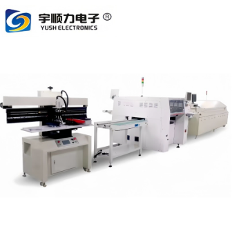 High Speed Energy Saving SMT Production Line Semi Auto electronic assembly line Product Details